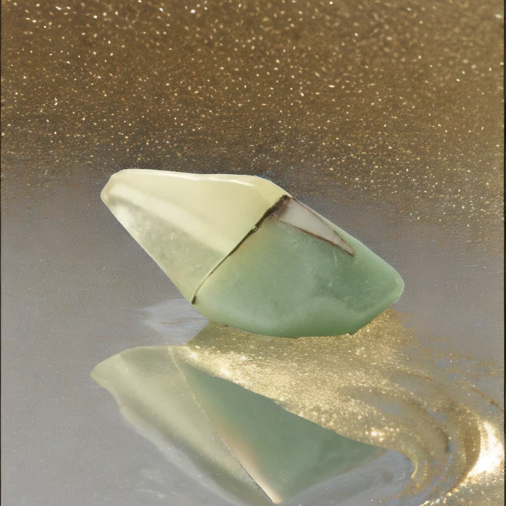 Aquamarine Crystal Soap - Lemongrass