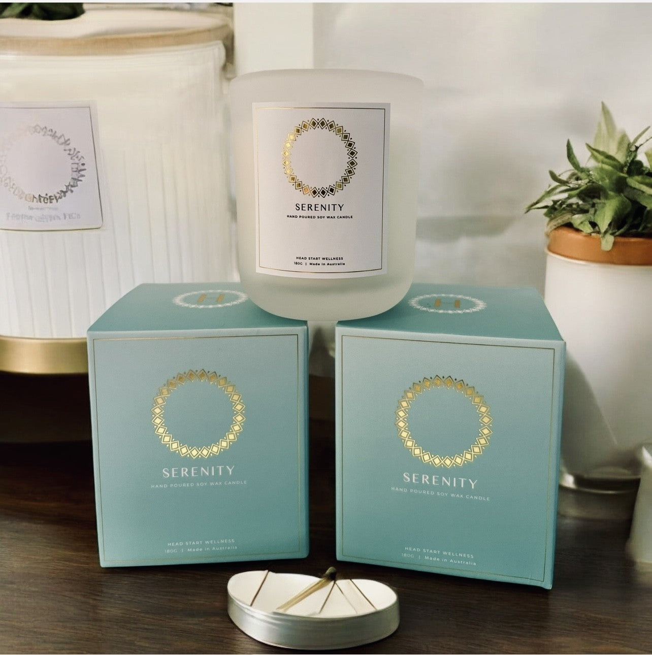 Soy Wax Candle - Serenity