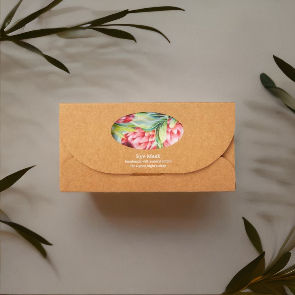 Cotton Eye Mask - Protea